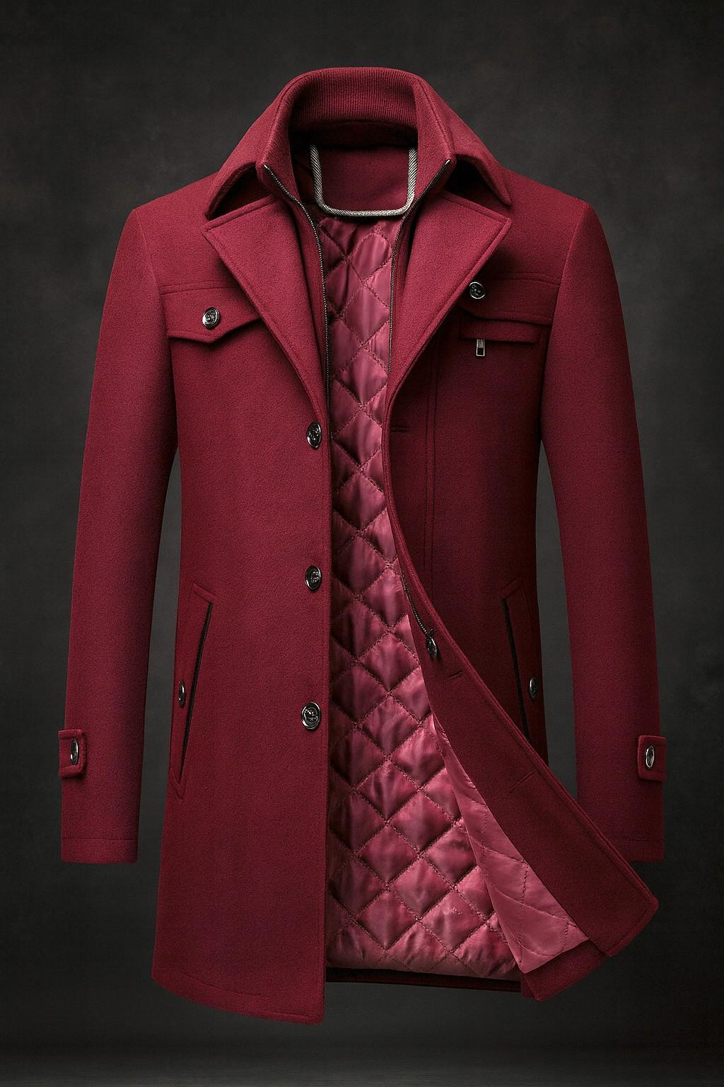 Edoardo - Button Up Wool Coat