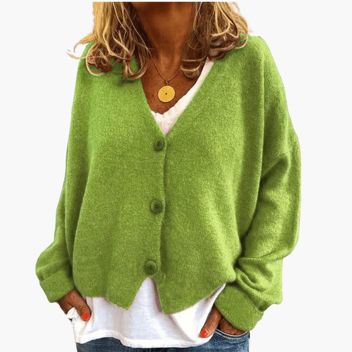Gwen - Long Sleeve Knitted Cardigan