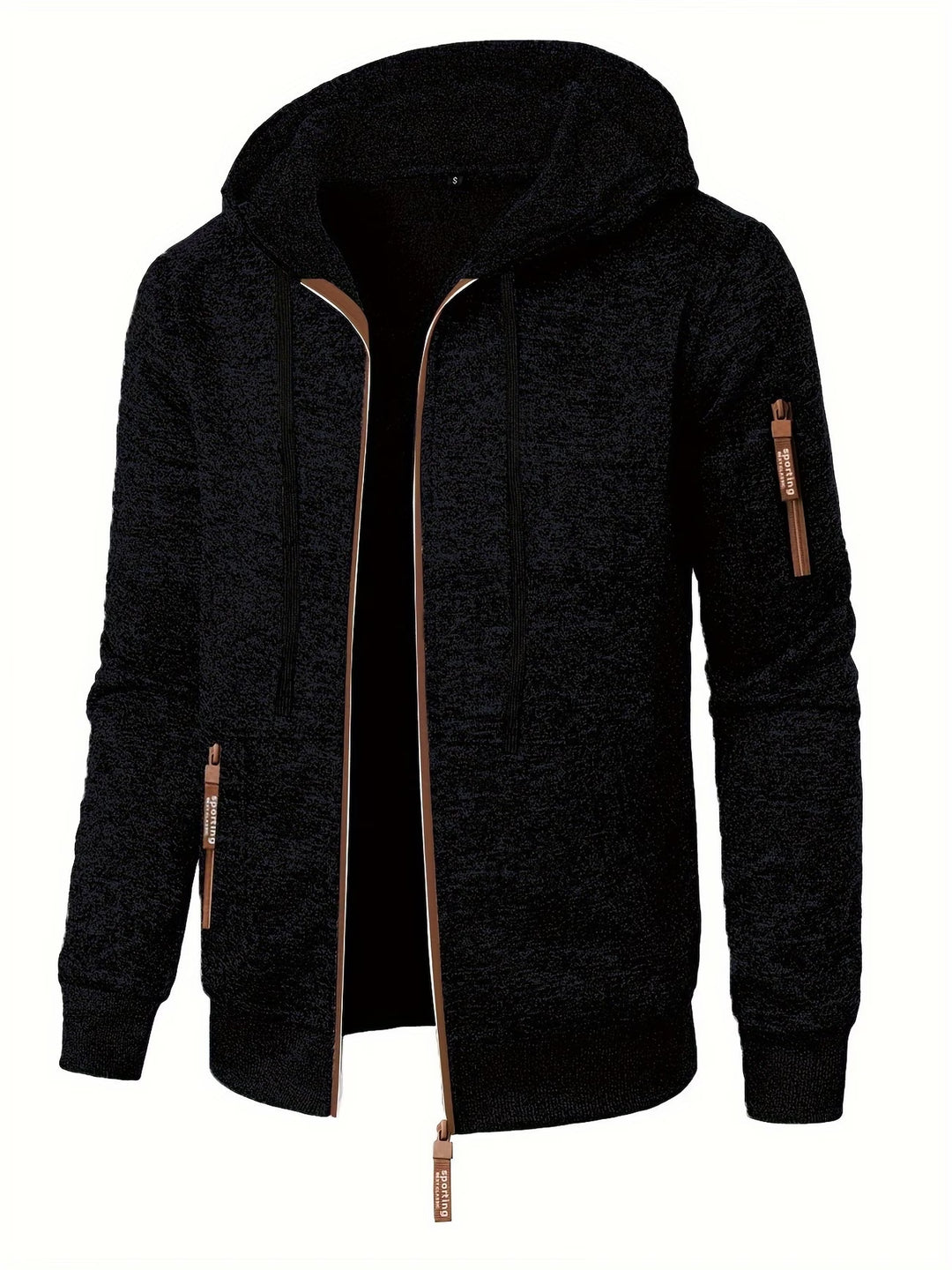 Ewen - Long Sleeve Zip-Up Hoodie