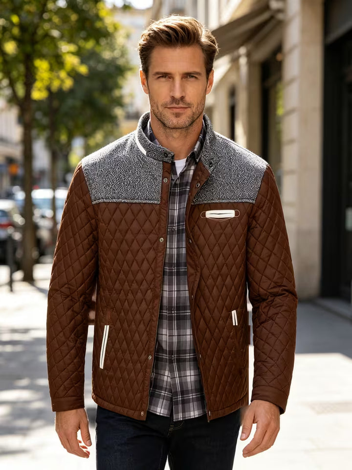 Stetson - Diamond Patchwork Puffer Jacket