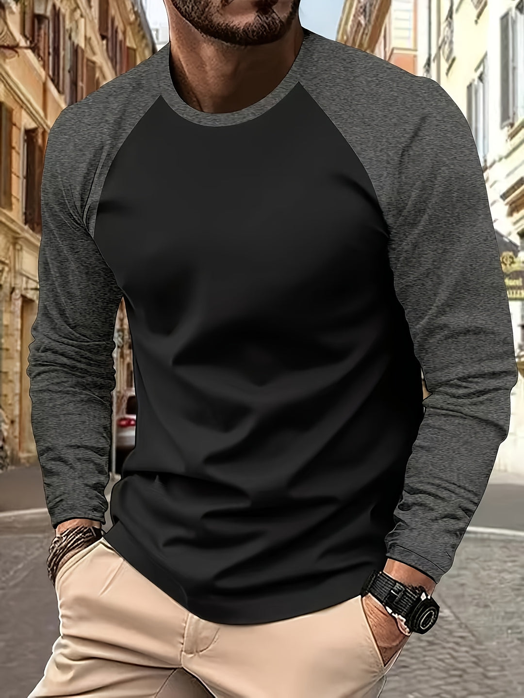 Narcisse - Stretchable Long Sleeve Shirt