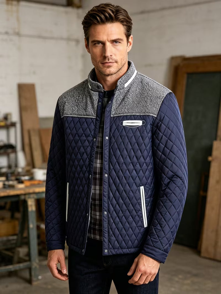Stetson - Diamond Patchwork Puffer Jacket