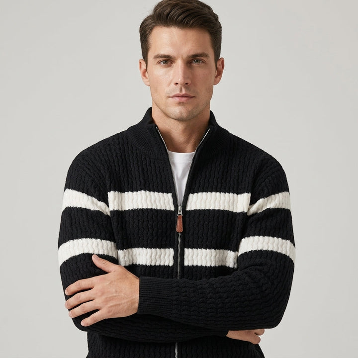 Loick - Long Sleeve Knitted Cardigan