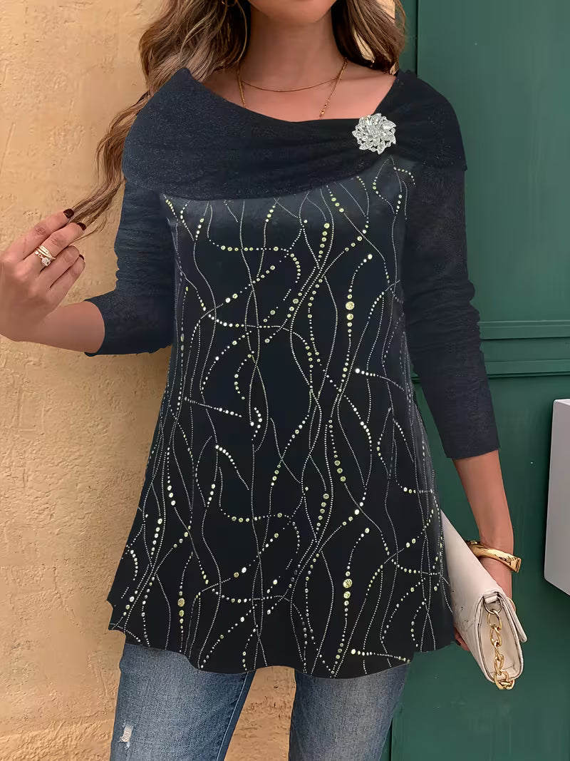 Zulikha - Elegant Long Sleeve Top