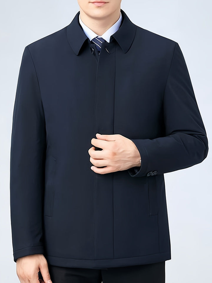 Lewinn - Commuter Jacket With Front Button Placket