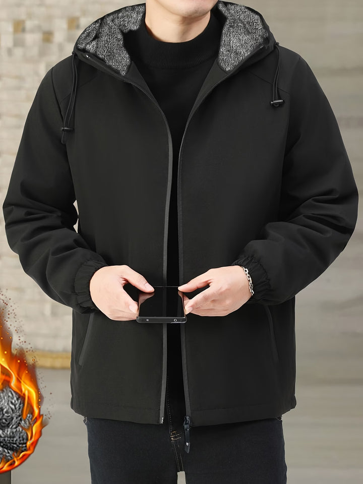 Oumar - Long Sleeve Zip-Up Jacket