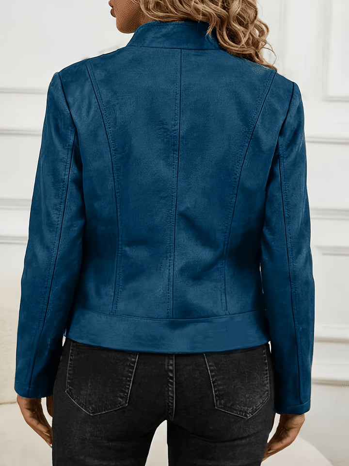Amina - Long Sleeve Zip-Up Jacket