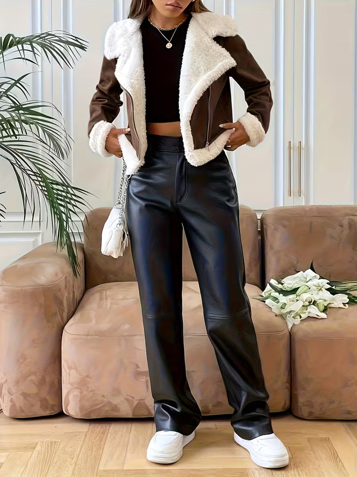 Zilia - Fleece Lined Long Sleeve Jacket