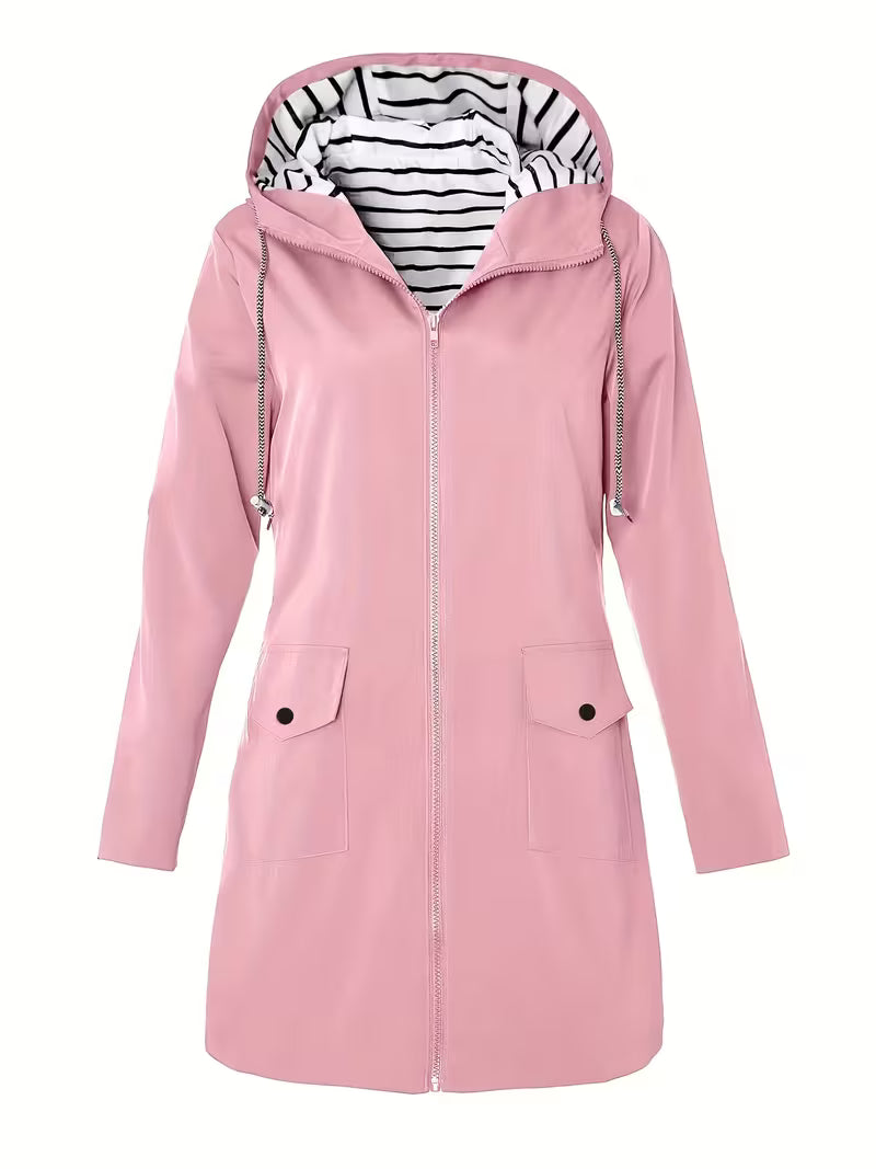 Rinola - Hooded Jacket With Pockets