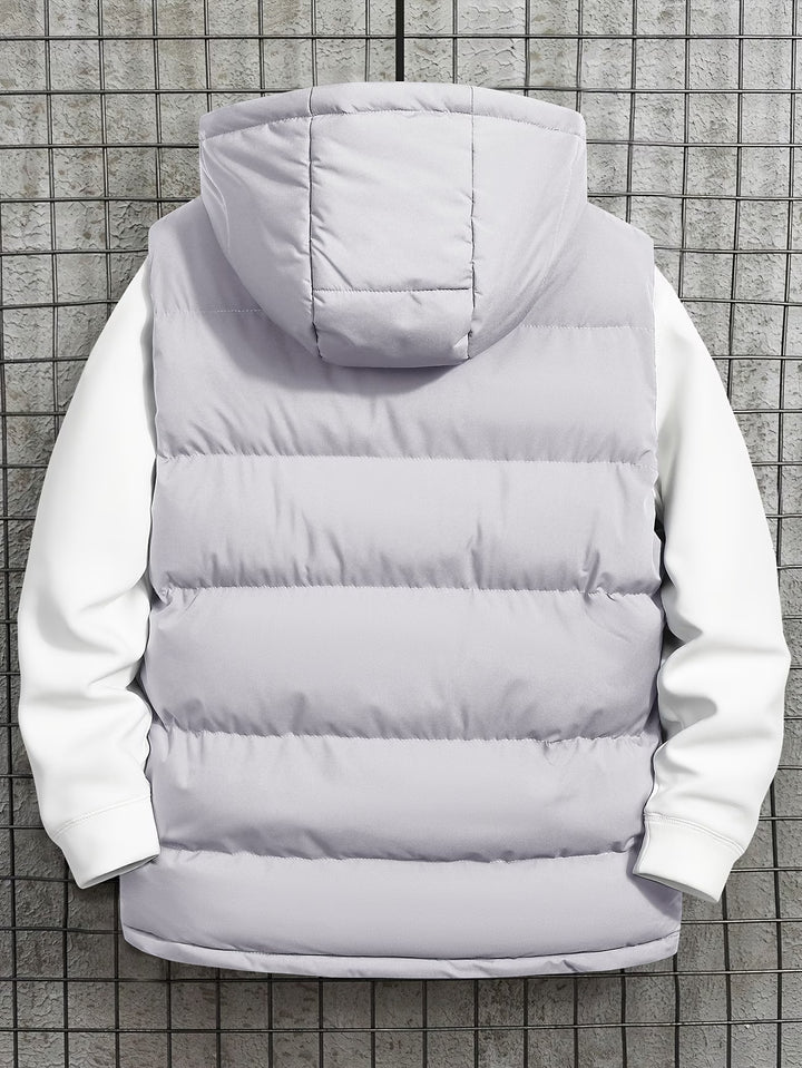 Eliott - Sleeveless Vest With Zippered Pockets