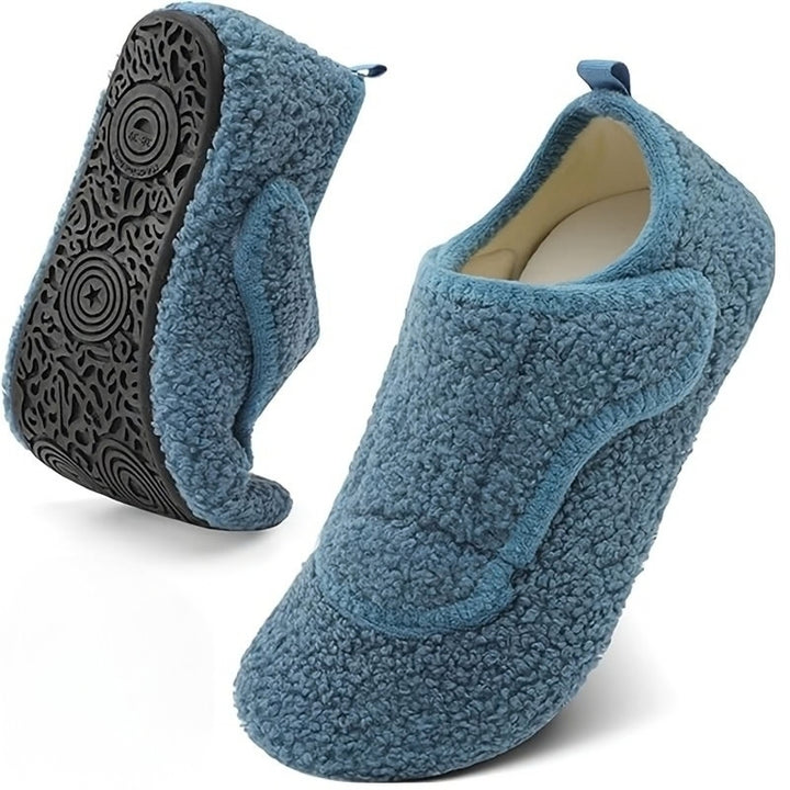 Shehara - Lightweight Wide Slipper With Rubber Sole