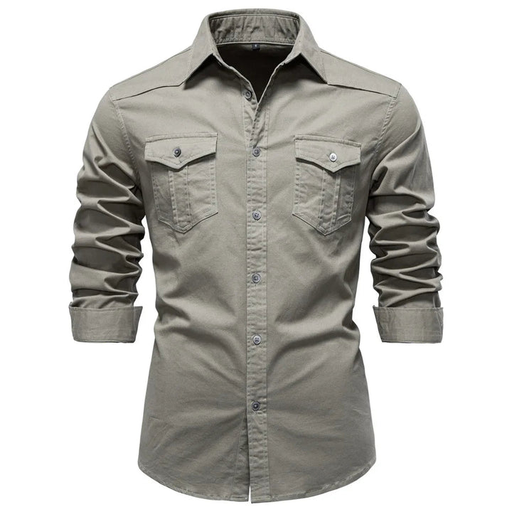 Sampath - Long Sleeve Cotton Shirt