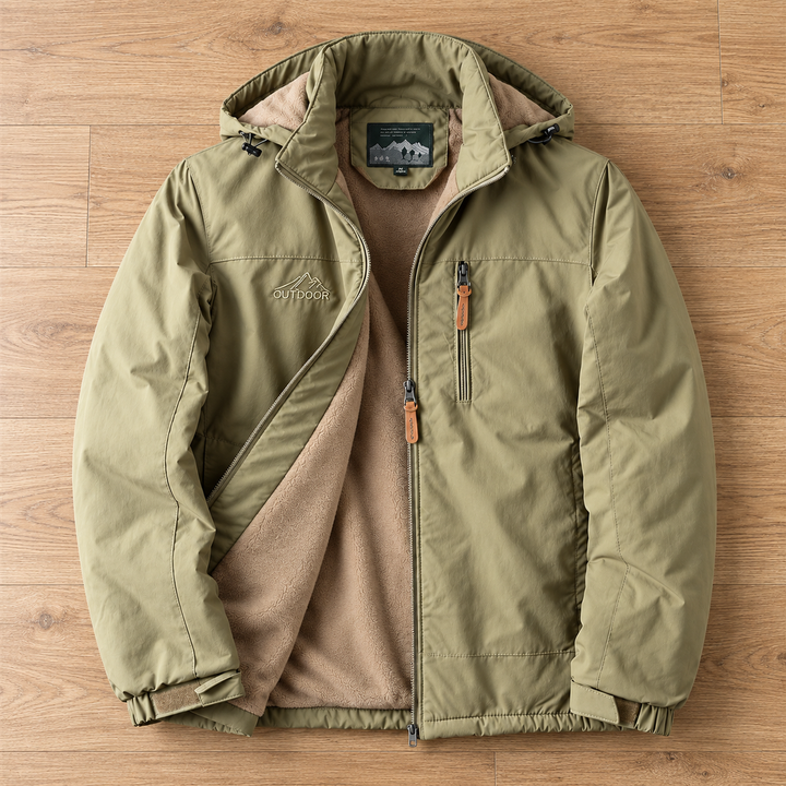 Johanson - Jacket with Hood and Zippered Chest Pocket