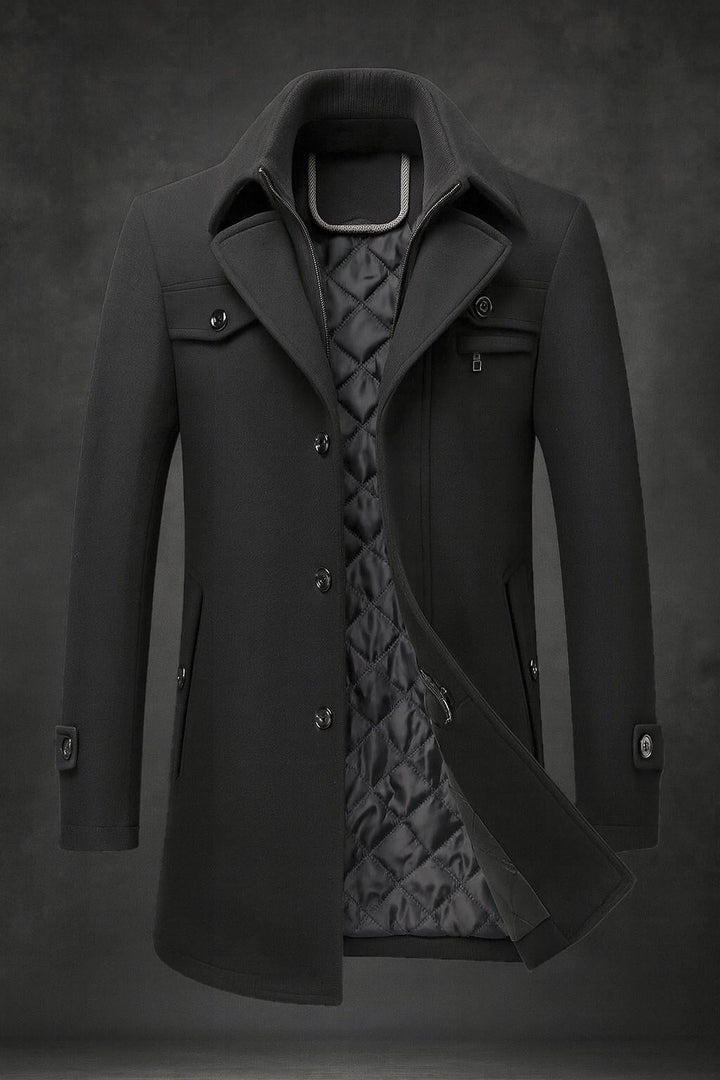 Edoardo - Button Up Wool Coat