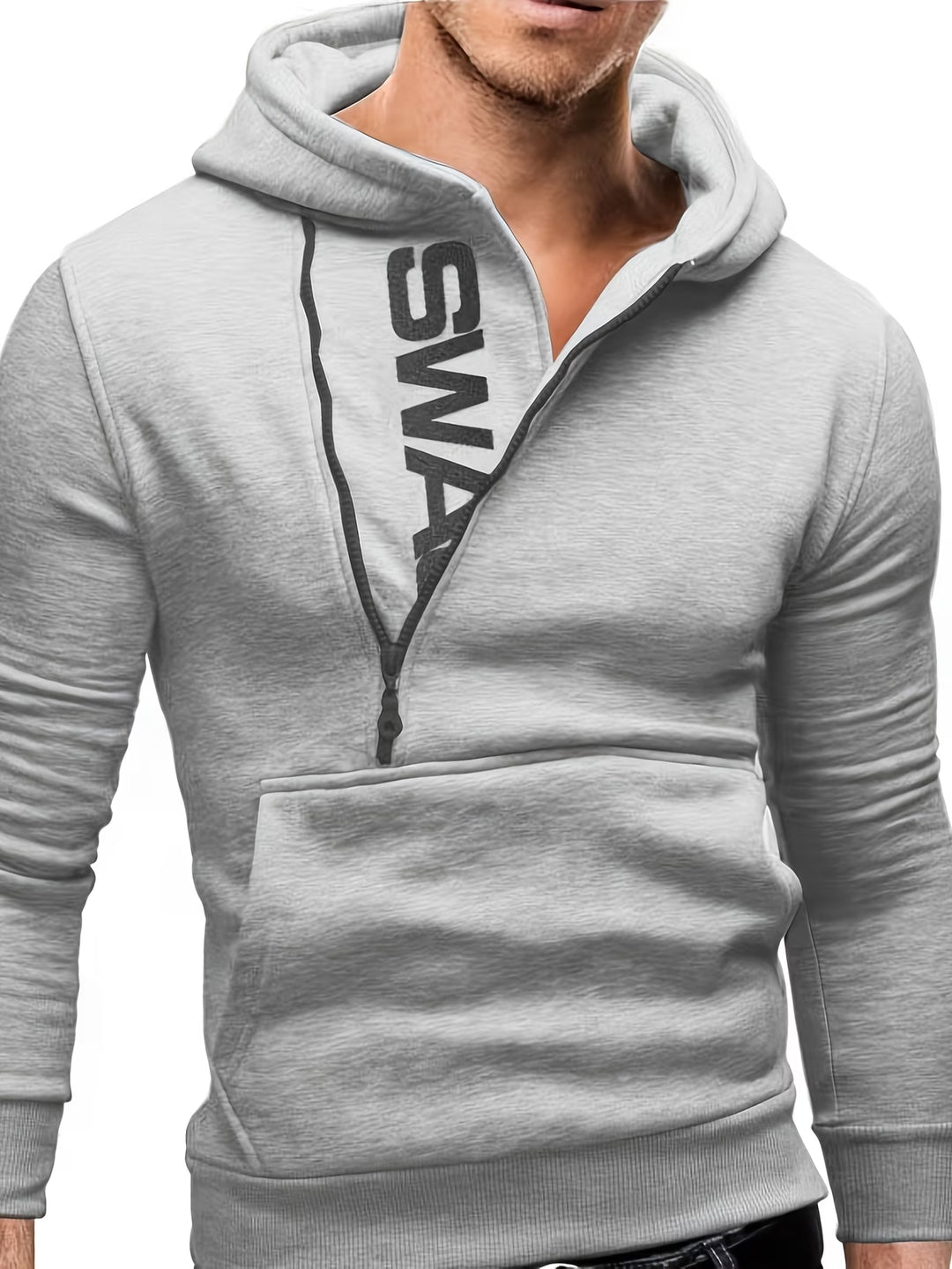 Erik - Long Sleeve Slim Fit Hoodie