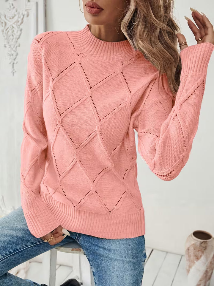 Filisha - Round Neck Knitted Sweater