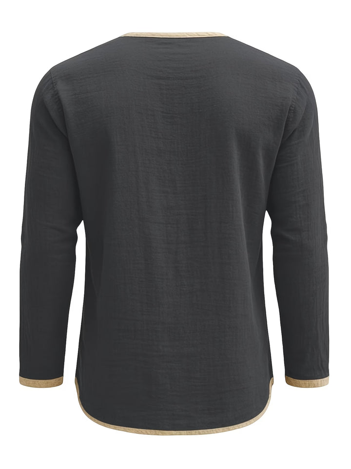 Alper - Long Sleeve Polo Shirt