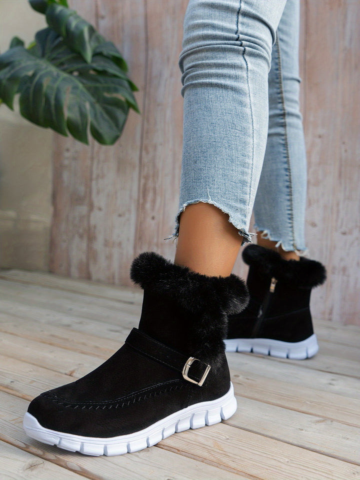 Adriany - Winter Snow Boot With Thick Sole