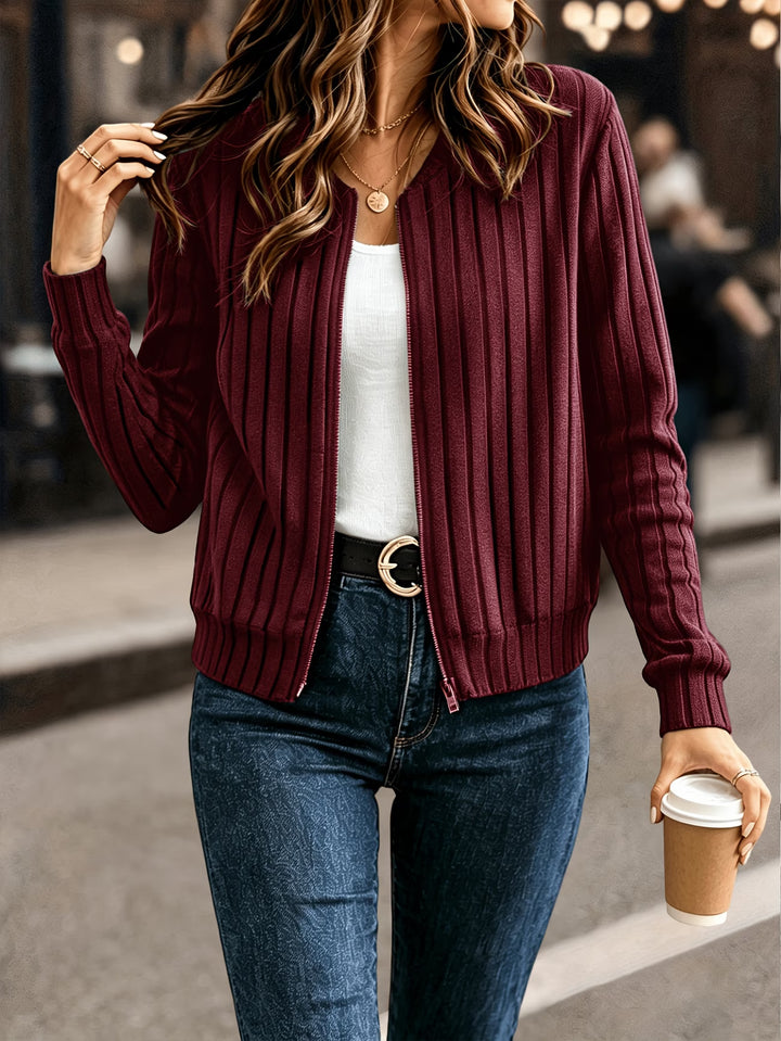 Nalia - Lone Sleeve Knitted Jacket