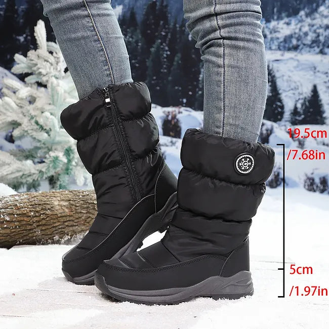 Muthoni - High Quality Mid-Calf Winter Snow Boot
