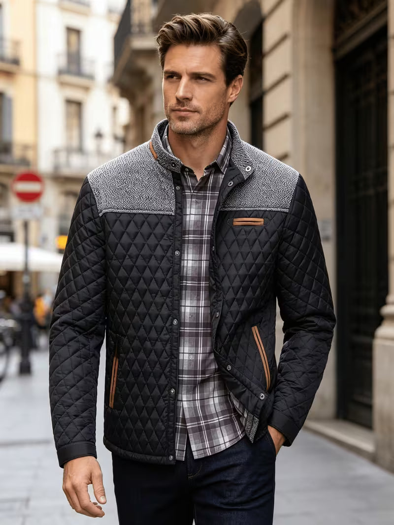 Stetson - Diamond Patchwork Puffer Jacket