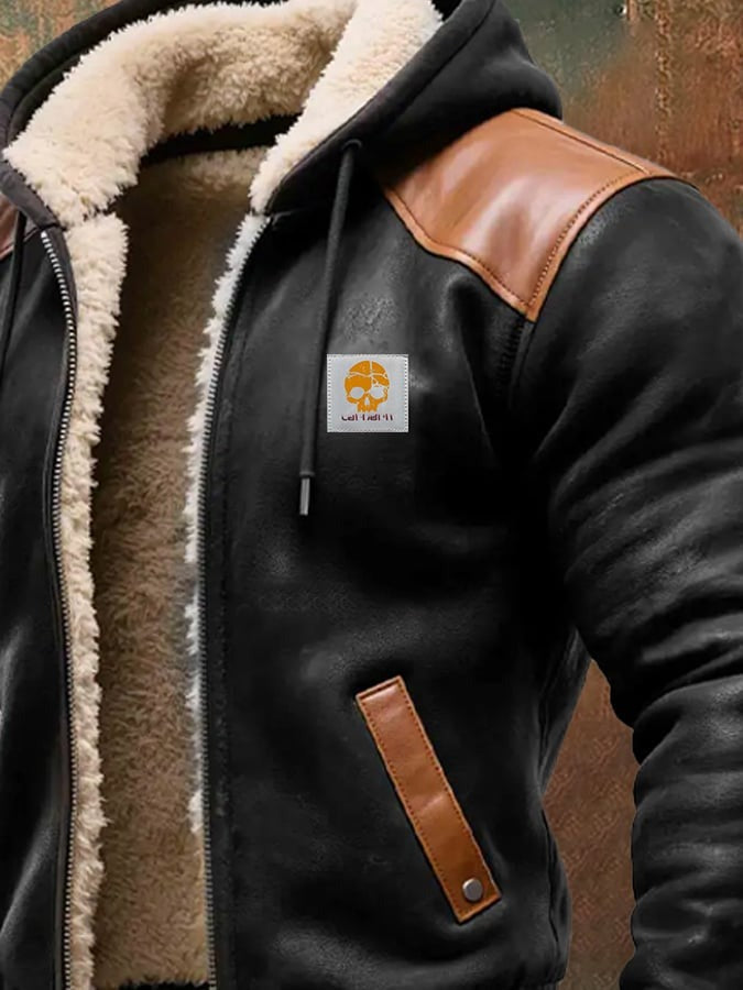 Kruithof - Fleece-Lined Hooded Jacket