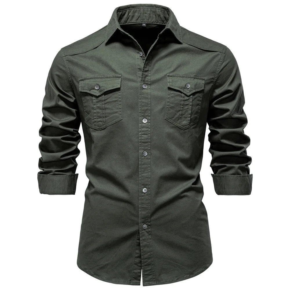 Sampath - Long Sleeve Cotton Shirt