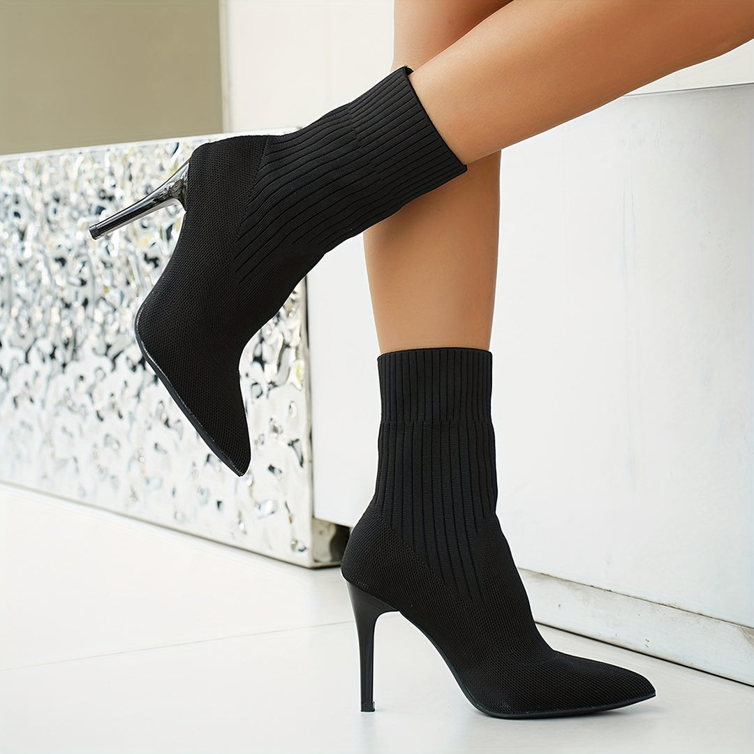 Malayna - Classy High Heel Ankle Boot