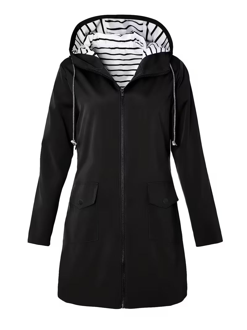 Rinola - Hooded Jacket With Pockets