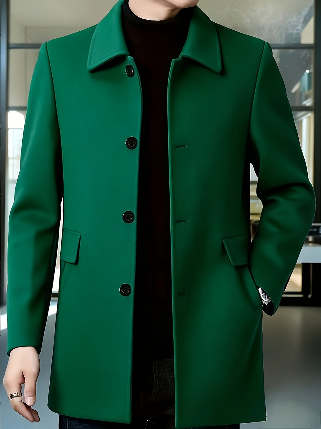Tirrus - Fleece Jacket With Rolled Covers