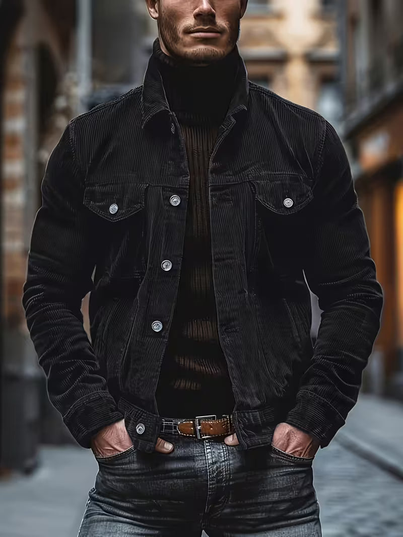 Warwick - Corduroy Jacket With Multiple Pockets