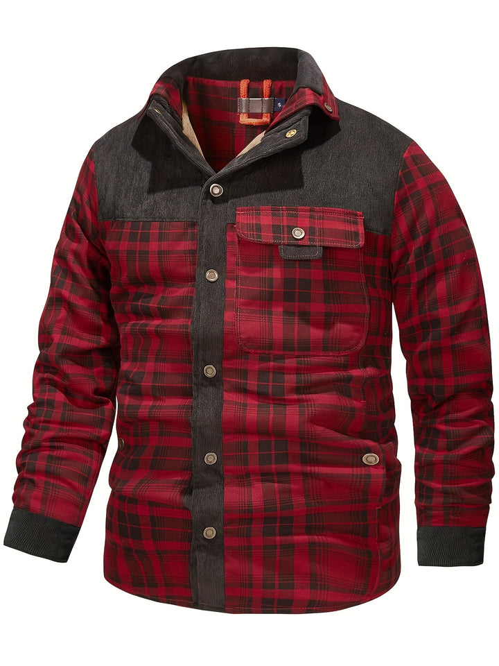 Dalmas - Casual Winter Plaid Jacket