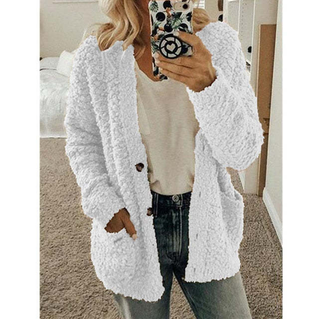 Dalavia - Long Sleeve Cardigan With Pockets