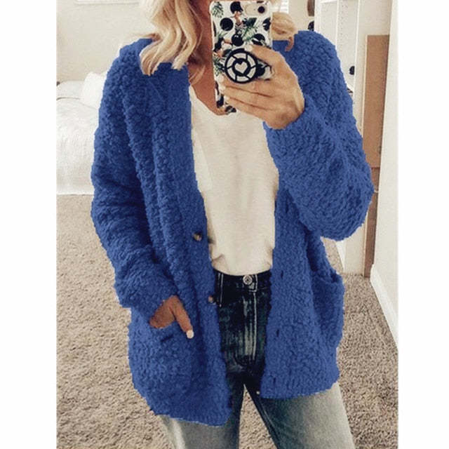 Dalavia - Long Sleeve Cardigan With Pockets
