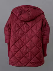 Stephenson - Jacket With Hood and Diamond Quilted Pattern