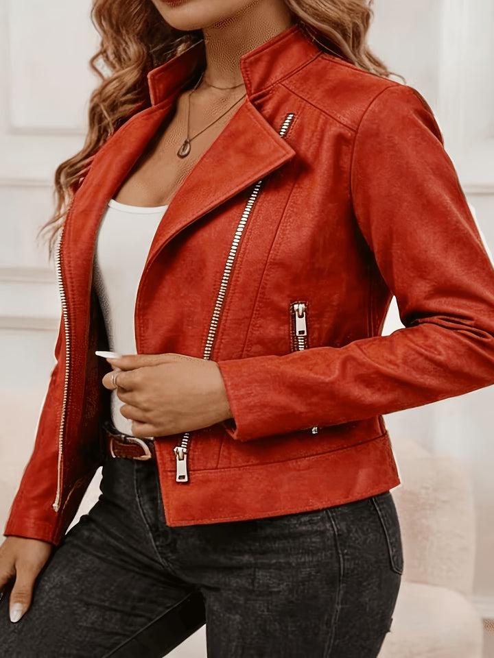 Amina - Long Sleeve Zip-Up Jacket