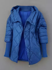 Stephenson - Jacket With Hood and Diamond Quilted Pattern