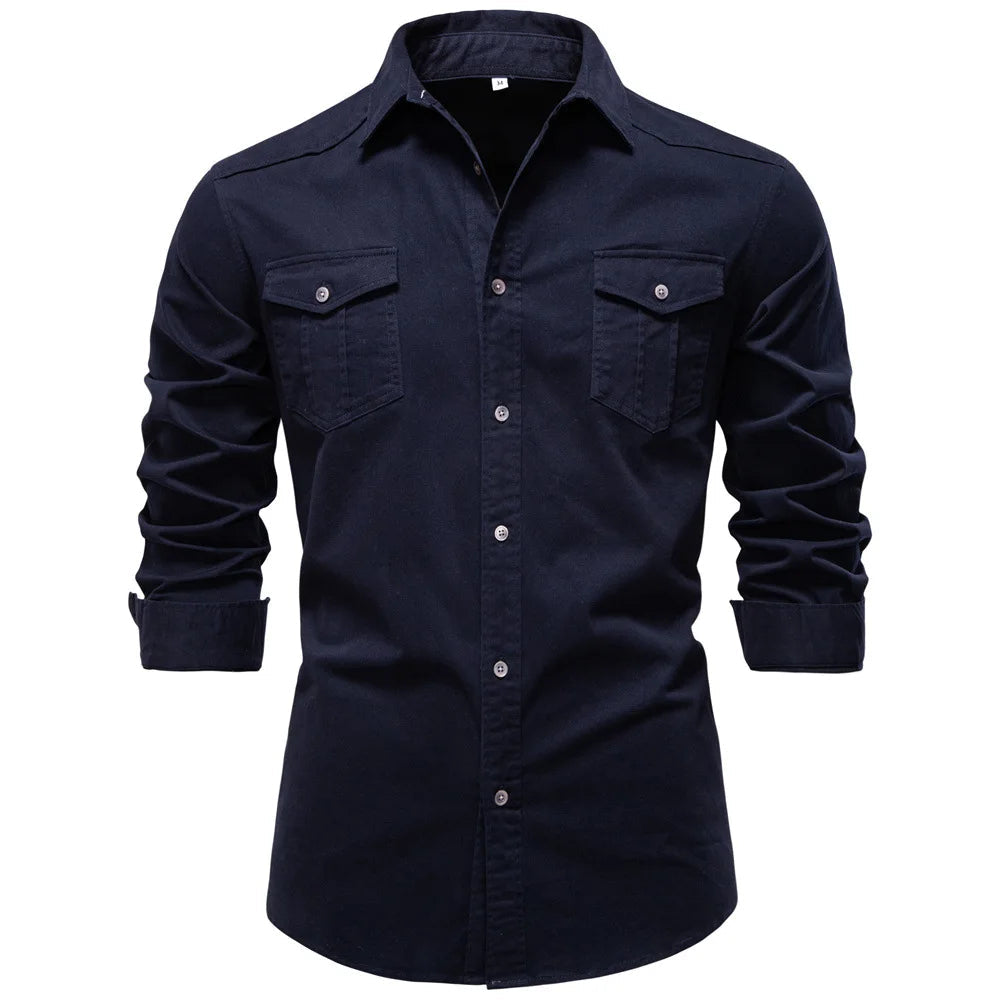 Sampath - Long Sleeve Cotton Shirt