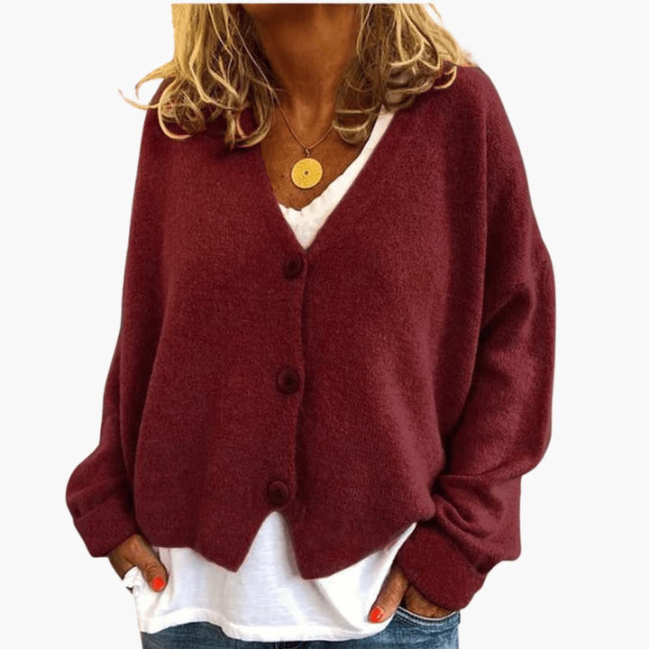 Gwen - Long Sleeve Knitted Cardigan