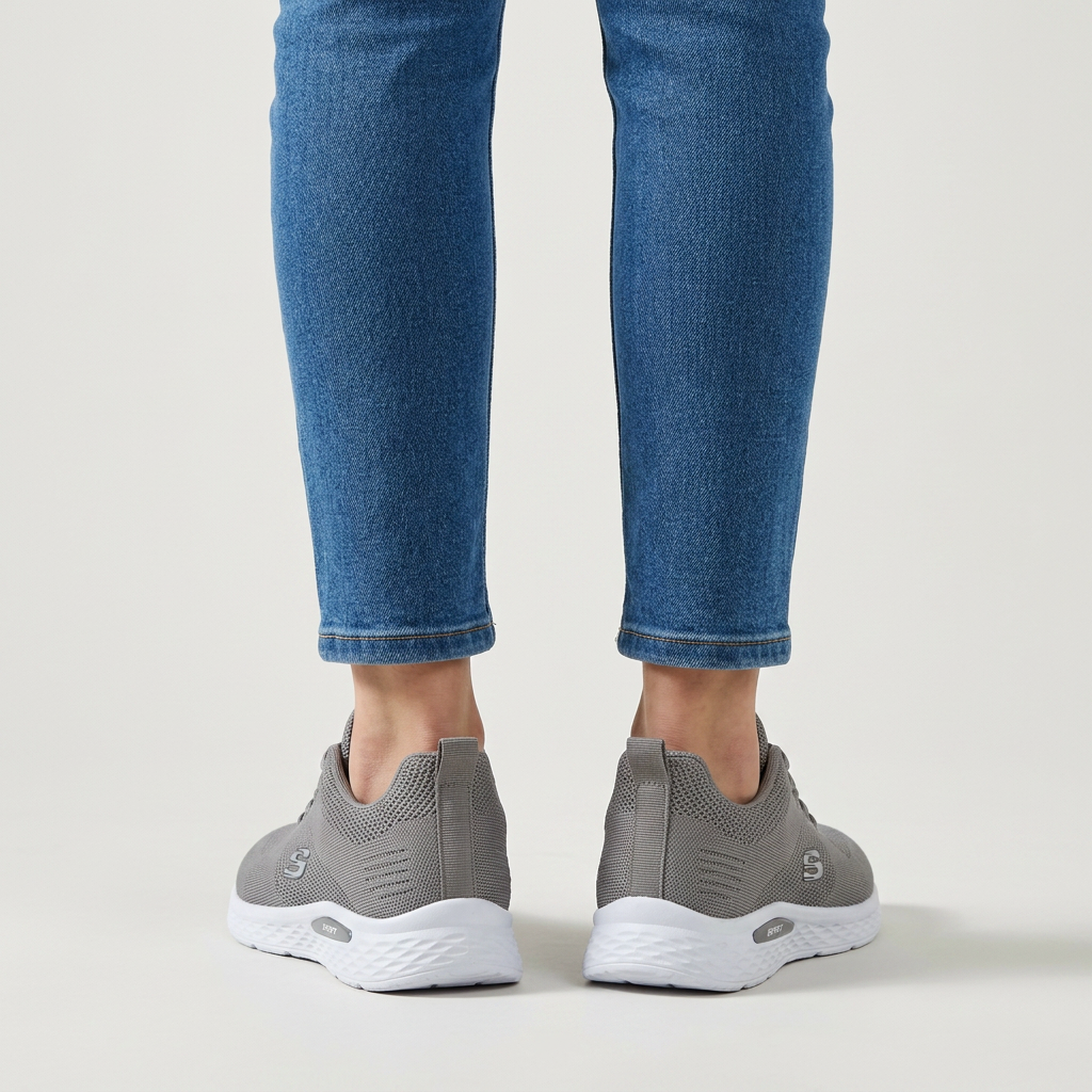 Alixia - Comfortable Lace Up Sneaker