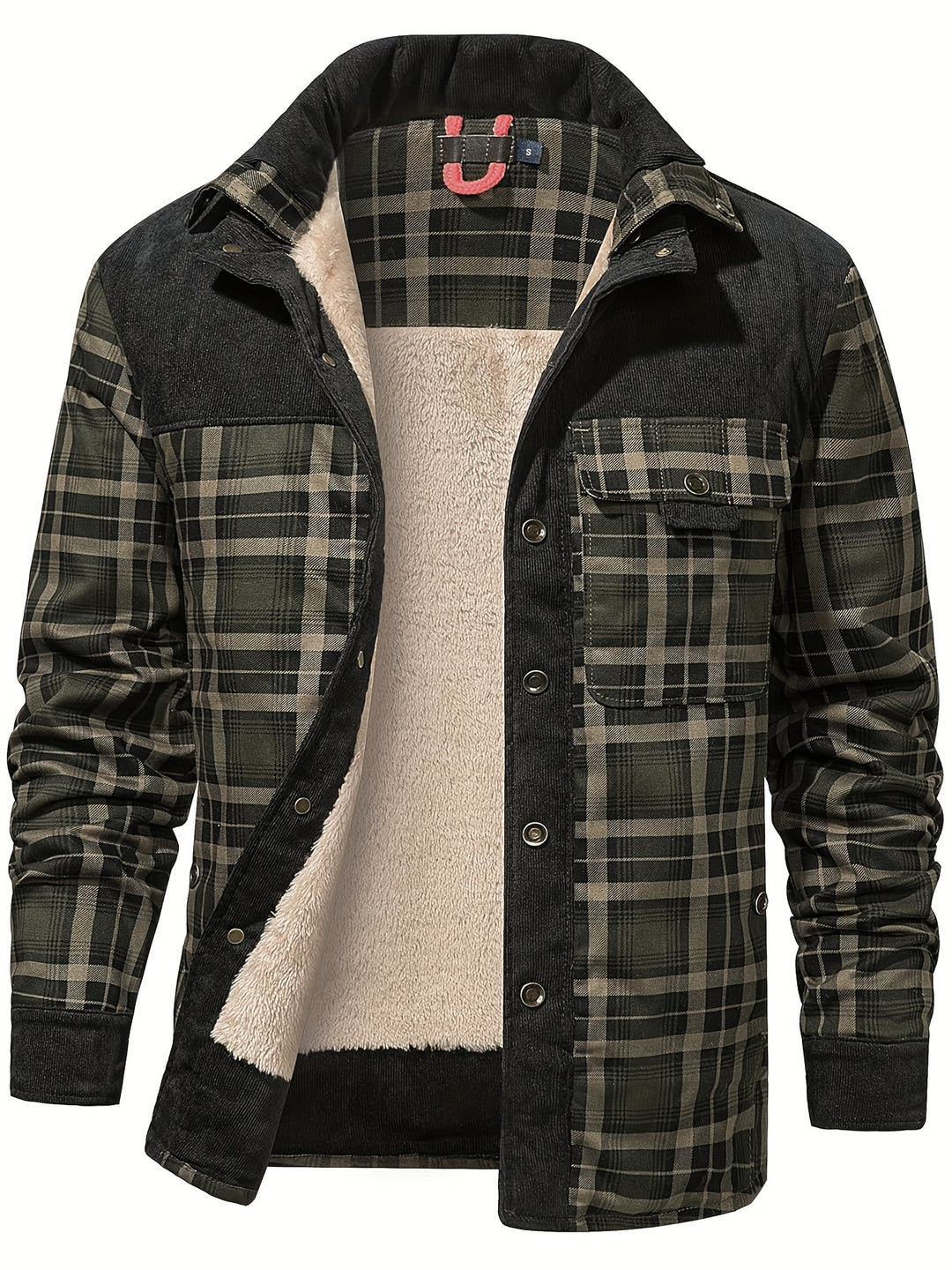 Dalmas - Casual Winter Plaid Jacket