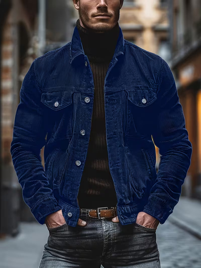 Warwick - Corduroy Jacket With Multiple Pockets