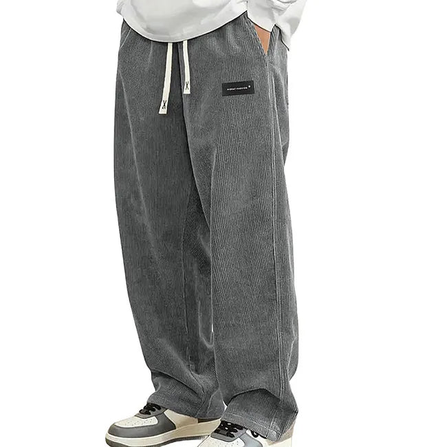 Warren - Wide-Leg Drawstring Pants With Pockets