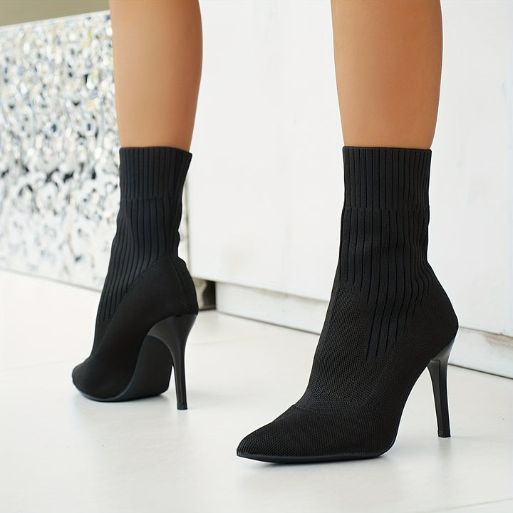 Malayna - Classy High Heel Ankle Boot