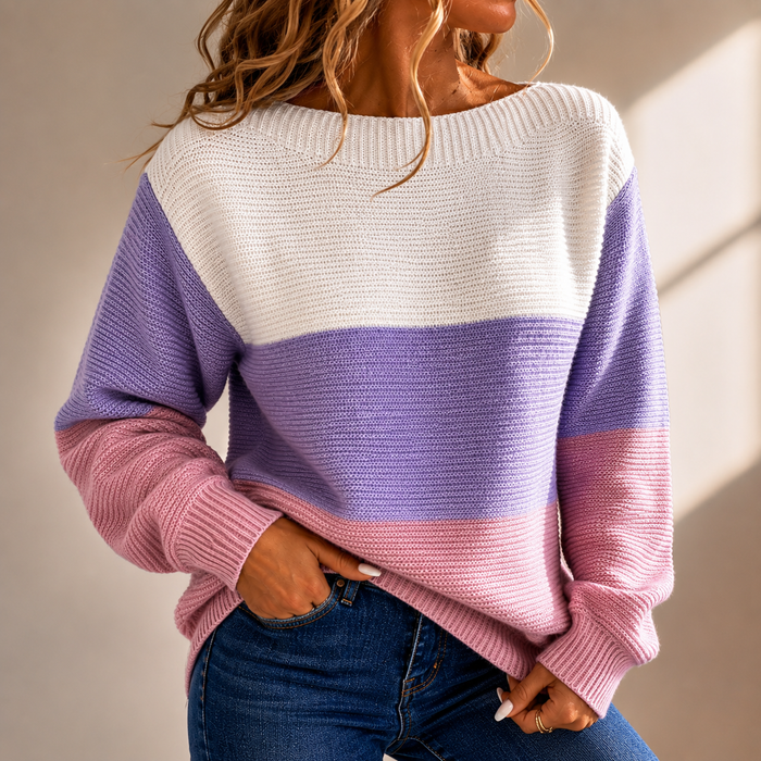 Nirelia - Elegant Oversize Knitted Sweater