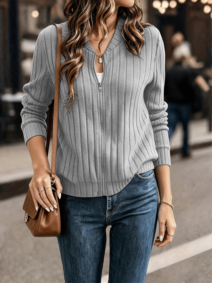 Nalia - Lone Sleeve Knitted Jacket