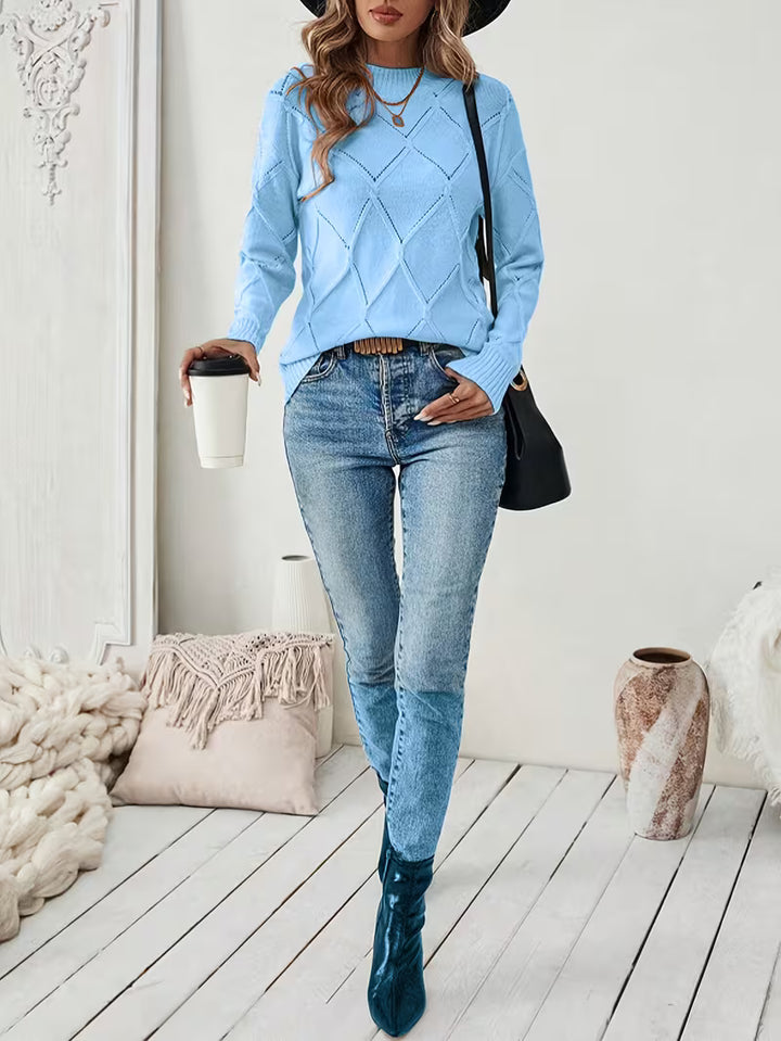 Filisha - Round Neck Knitted Sweater