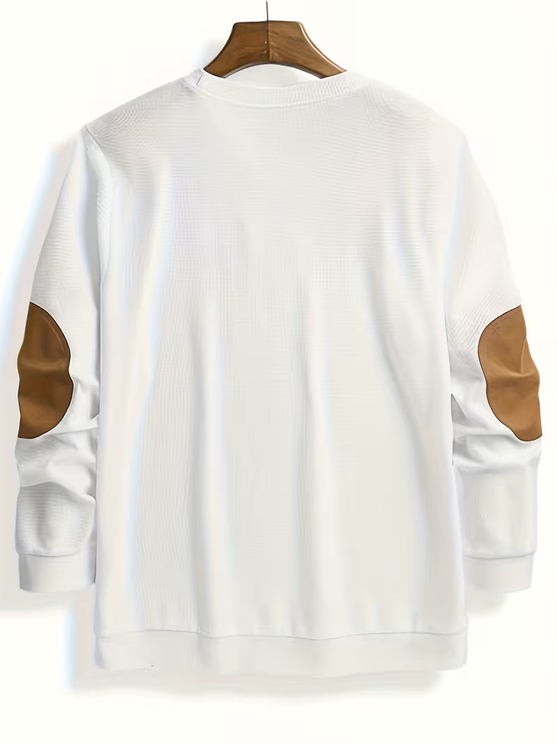 Joaol - Casual Waffle Knit Sweatshirt