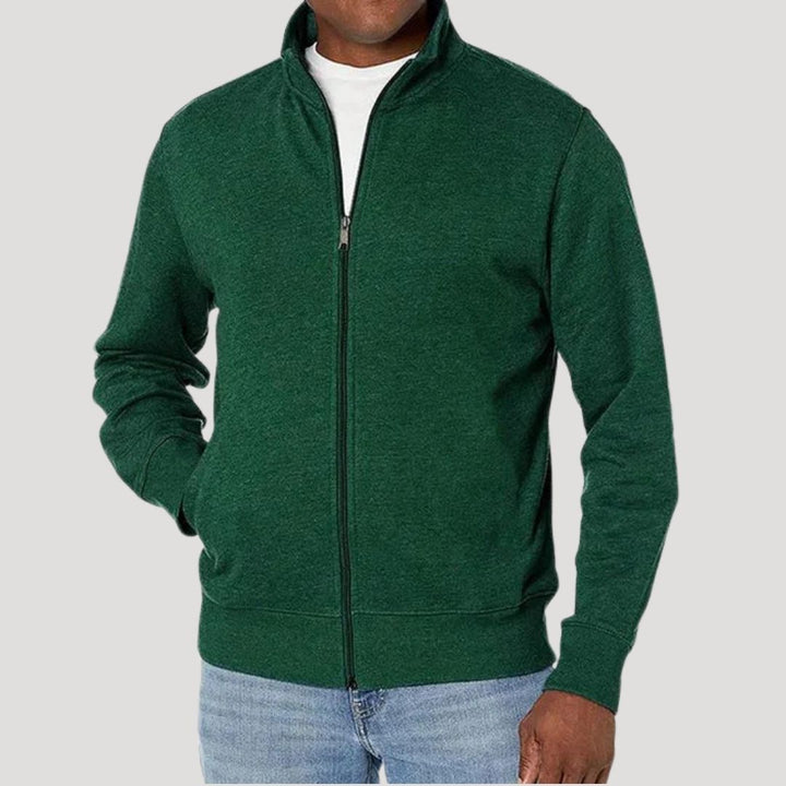 Alfredo - Long Sleeve Spring Jacket With Zipper
