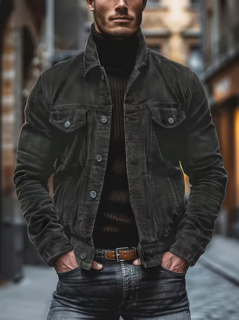 Warwick - Corduroy Jacket With Multiple Pockets
